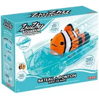 Lansay Univers miniature - - 51002 - Aquarium Zhu Zhu : bateau + ponton