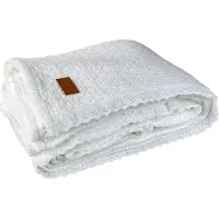 Town & Country Couvre-Lit Town&Country Carolina White Coton-180 x 260 cm