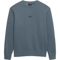 Superdry pour homme. M2014441A Sweatshirt à logo micro bleu (S), Casuel, Coton