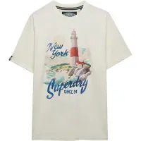 Superdry T-Shirt 'Maritime' bleu / rouge / blanc