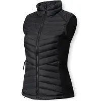 Columbia Powder Pass Iii Hybrid Gilet Noir S Femme Noir S