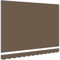 vidaXL , tissu de remplacement pour stores, couleur taupe, 329 x 195 cm, polyester