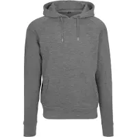 Build Your Brand Raglan Sweat Hoodie Gris 5XL Homme