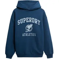 Superdry pour homme. M2014384A Vintage Oversized Sweatshirt navy (S), Casuel, Coton, Manche longue, Marine