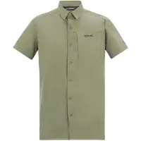 Regatta Anti-insect Travel Light Short Sleeve Shirt Vert 4XL Homme