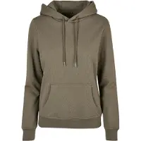 Build Your Brand Ladies Basic Hoody Olive - Build Your Brand BB007 - Taille L