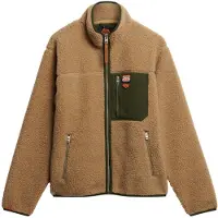 Superdry Veste mi-saison rouge rouille / noir