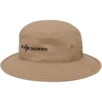 Black Diamond Bucket Hat Beige