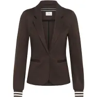 Kaffe Blazer 'KAKinnie' brun foncé / blanc