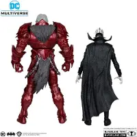 Mcfarlane Toys Batman Who Laughs & Merciless Figure 18 Cm Rouge