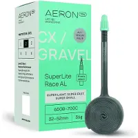 AERON Road Extralite Protect Sv Presta 42mm Inner Tube Argenté 700C / 28-32