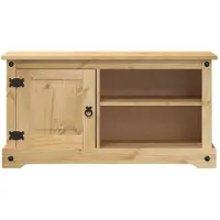 vidaXL Armoire TV Corona 100x40x52 cm Pin massif