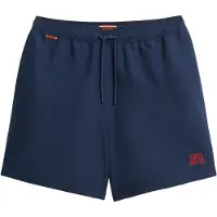 Superdry pour homme. M3010256A Maillot de bain essentiel marine (S), Beachwear, Polister recyclé, Durable