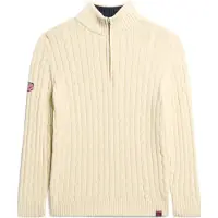 Superdry Pull-over crème / bleu / rouge