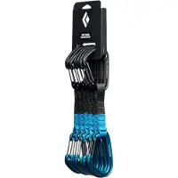 Black Diamond - Pack de 6 dégaines - Hotwire Quickpack 12 Cm Desert Sky - Bleu