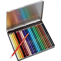 Stabilo 040002.02 Pastels Aquacolor, boîte en métal, 24 pièces