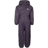 Trespass Button Race Suit Noir 5-6 Years Enfants