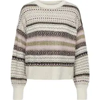 ONLY Pull-over 'ONLArianne' chocolat / pierre / kaki / rosé
