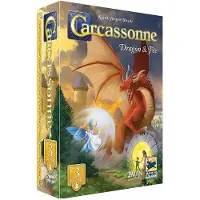 Asmodee Jeu de stratégie Extension Carcassonne Princesse et Dragon