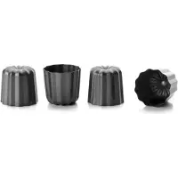 Ibili Moule A Cannele Moka 6 Cm (Par 4)