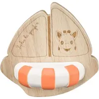 Sophie de Giraf Jouet Pour le Bain - So Pure - Bateau - Bois/Ca - - UneTaille - Jouet Pour Le Bain