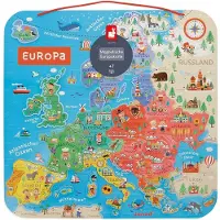 Janod Lilliputiens Magn.land-Puzzle Europa Europa