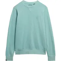 Superdry pour homme. M2014174A Sweat classique essentiel turquoise (XXL), Casuel, Coton