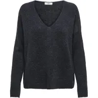 JDY Pull-over 'JDYElanora' gris foncé