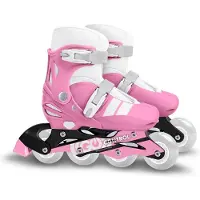 Stamp Patins à roulettes réglables - - SKIDS CONTROL - taille 30-33 - Rose