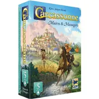 Asmodee Jeu de stratégie Asmodée Carcassonne Maires et Monastères Extension 5
