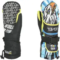 Level Junior Mittens Bleu 11-12 Years Enfants