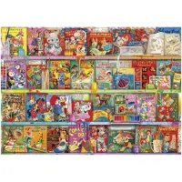 Educa Puzzle Le Coin du Livre Ludique et Kitsch - 1500 pièces