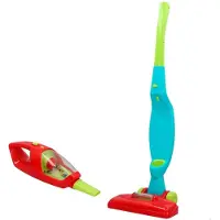Playgo Jouet Éducatif Aspirateur Électrique 2 En 1