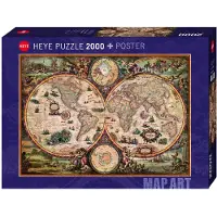Ginza.se Puzzle Vintage World 2000 pièces