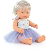 Miniland Poupée européenne 38cm - poupée réaliste pour enfants