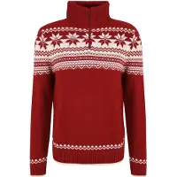 Brandit Troyer Norweger High Neck Sweater Rouge XL Homme