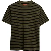 Superdry T-Shirt olive / noir