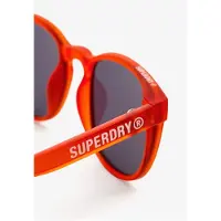 Superdry Femme Lunettes De Soleil À Verres Ronds, Rouge &amp; Bleu, Taille: 51x19x145mm