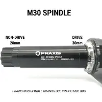 Praxis M30 Bottom Bracket Bearing Argenté
