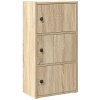 vidaXL Bibliothèque chêne sonoma 40x24x77 cm bois d'ingénierie