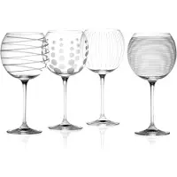 MIKASA Set Of 4 Balloon Glasses Clair
