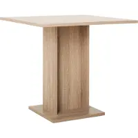You do it Gustave table à manger carrée classique pour 2-4 personnesReproduction chêne 80 x 80 cm