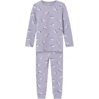 Name it Pyjama 'NMFUNICORN' gris / lilas / blanc