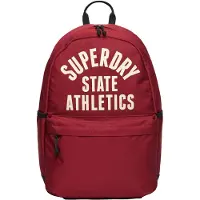 Superdry Sac à dos 'Athletic Montana' rouge / blanc