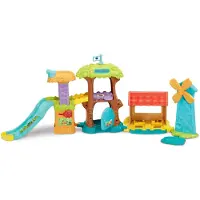 Vtech Tut Tut Aventures TUT TUT ANIMO BISOUS - SUPER MAISON TOBOGGAN (+ VIOLETTE, LA VACHE PIPELETTE), 1 an/années, Multicolore, Plastique