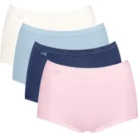 Sloggi Slip 'Basic+' bleu marine / bleu pastel / rose / blanc