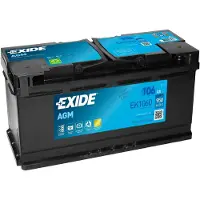 Exide Batterie automobile EK1060 AGM 12 V 106 Ah 950 A