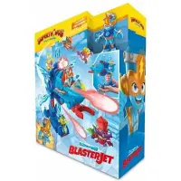 Magic Box Figurine S Blaster Jet Avec Chargeur Rotatif Et 6 Projectiles