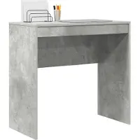 vidaXL Bureau Béton Gris 80 x 40 x 76 cm