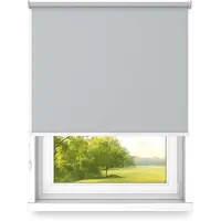 Time4blinds , Store occultant, mur ou plafond, UV, 130x220cm, Gris Clair de Lune, Droit